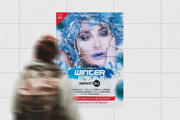 Dolce Vita – Plakat reklamowy – klub / dyskoteka