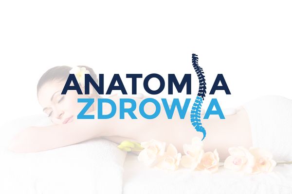 Anatomia Zdrowia – Logo dla gabinetu fizjoterapii i Day Spa (leczenie dolegliwości bólowych)