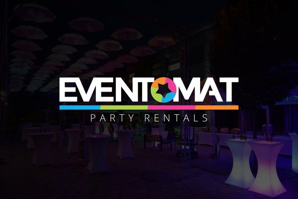 Eventomat – Logo dla firmy eventowej z Warszawy