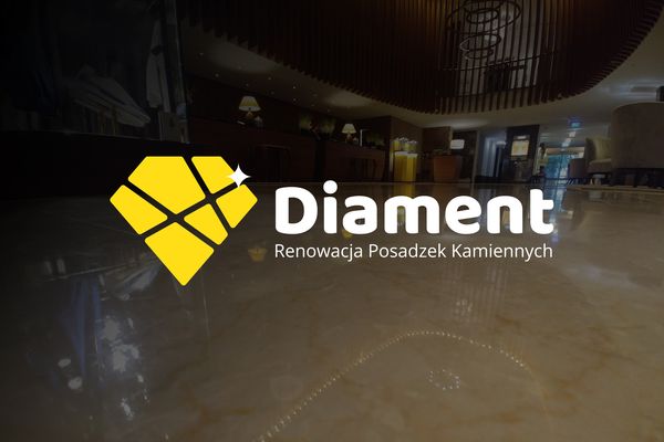 RPK Diament – Logo dla firmy renowacji posadzek kamiennych z Pszczyny