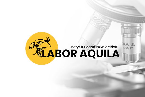 Labor Aquila – Logo dla Instytutu Badań Inżynieryjnych z Nowej Wsi – Poczesna (obok Częstochowy)